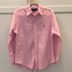 Ralph Lauren Men’s Long Sleeve Oxford Cloth Shirt